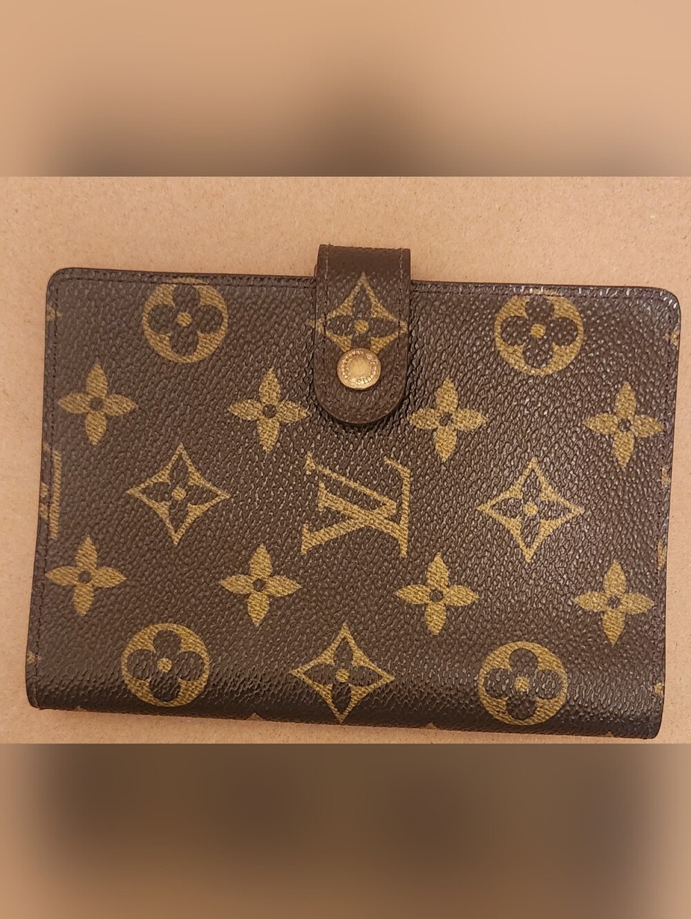 Louis Vuitton Monogram Canvas Agenda - Brown & Gold